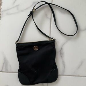Tory Burch Black Nylon Crossbody Bag